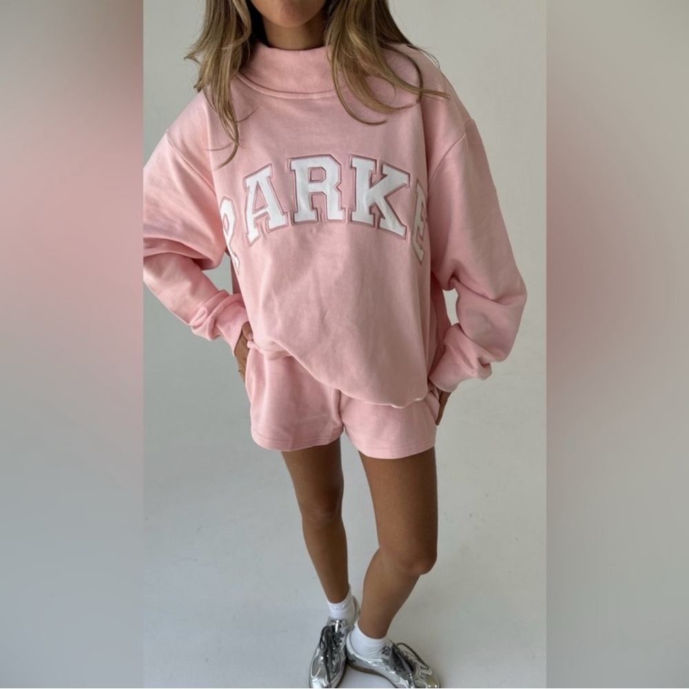 ISO PARKE MOCKNECK PINK